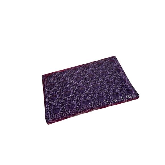 Purple Heart Retro Small New In Pack Card Wallet ID Card Holder Unused Deadstock - Picture 12 of 16